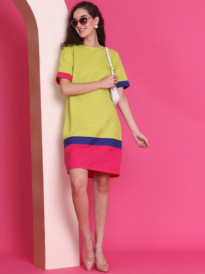 Women Designer Multi Flared Dress