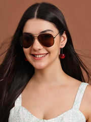 Classic Full-Rim Polorized Aviator Sunglasses