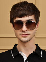 Classic Full-Rim Polorized Aviator Sunglasses