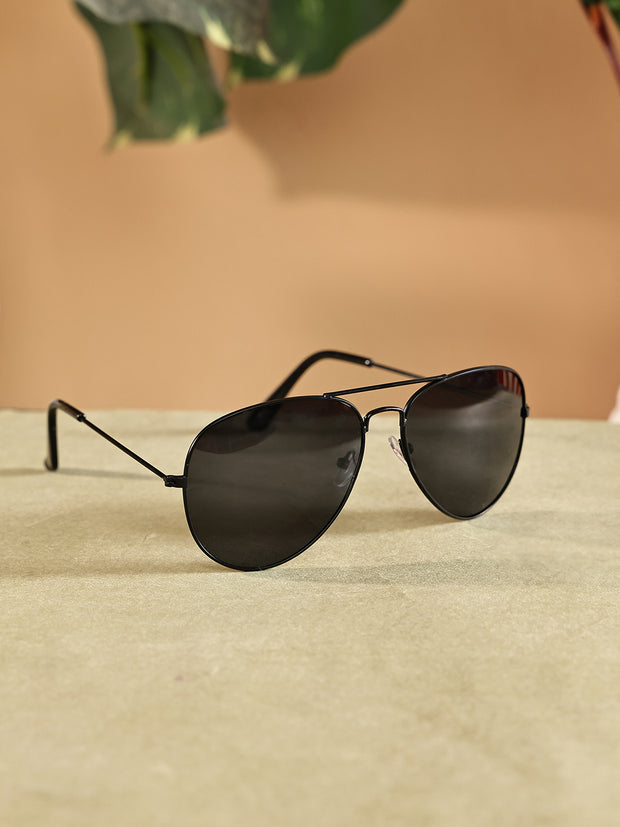 Classic Full-Rim Polorized Aviator Sunglasses