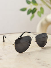 Classic Full-Rim Polorized Aviator Sunglasses