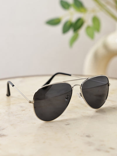 Classic Full-Rim Polorized Aviator Sunglasses