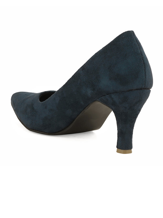 Women Stylish Blue Stilettos Pumps