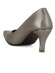 Women Stylish Grey Stilettos Pumps