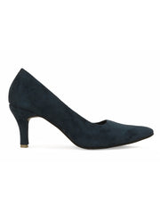 Women Stylish Blue Stilettos Pumps