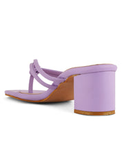 Designer Block Heel Slip-ons