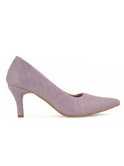 Women Stylish Purple Stilettos Pumps