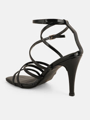 Get Glamr Women Strap Detail Stiletto Heel Sandals