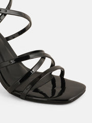 Get Glamr Women Strap Detail Stiletto Heel Sandals
