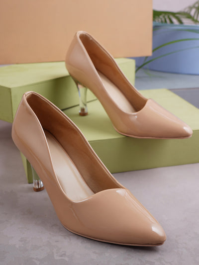 Women High Transparent Heel