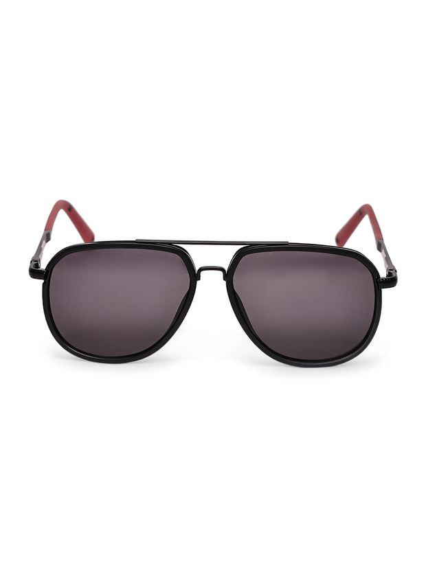 Stylish Unisex Black Aviator Sunglasses