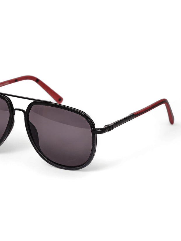 Stylish Unisex Black Aviator Sunglasses