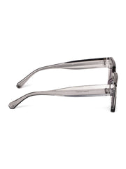 Grey Square Sunglasses With UV Lenses For Unisex