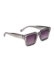 Grey Square Sunglasses With UV Lenses For Unisex