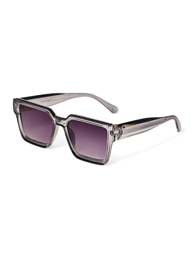 Grey Square Sunglasses With UV Lenses For Unisex