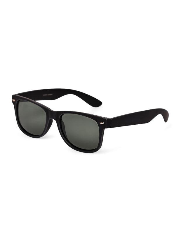 Classic Green Wayfarer UV-Protected Sunglasses for Men & Women
