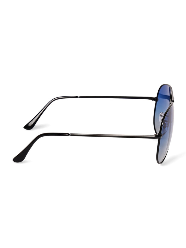 Unisex Blue Aviator Sunglasses