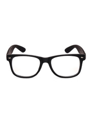 Black Full Rim Square Eyeglasses for Men & Women