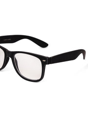 Black Full Rim Square Eyeglasses for Men & Women