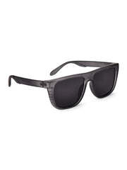 Grey Square Sunglasses with UV Protection