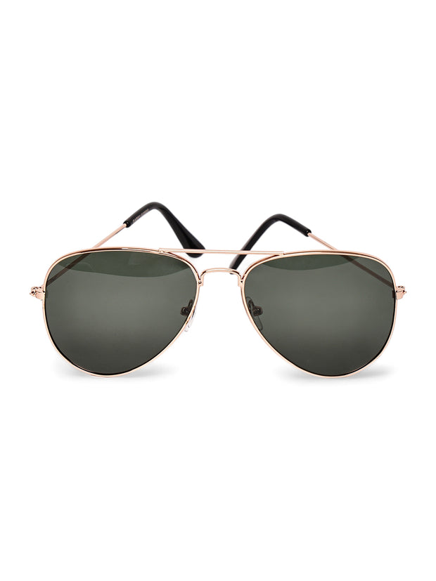 Classic Full-Rim Polorized Aviator Sunglasses