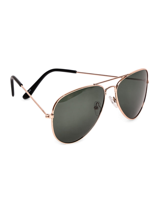 Classic Full-Rim Polorized Aviator Sunglasses