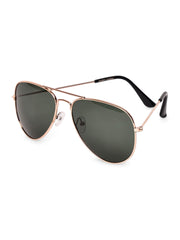 Classic Full-Rim Polorized Aviator Sunglasses