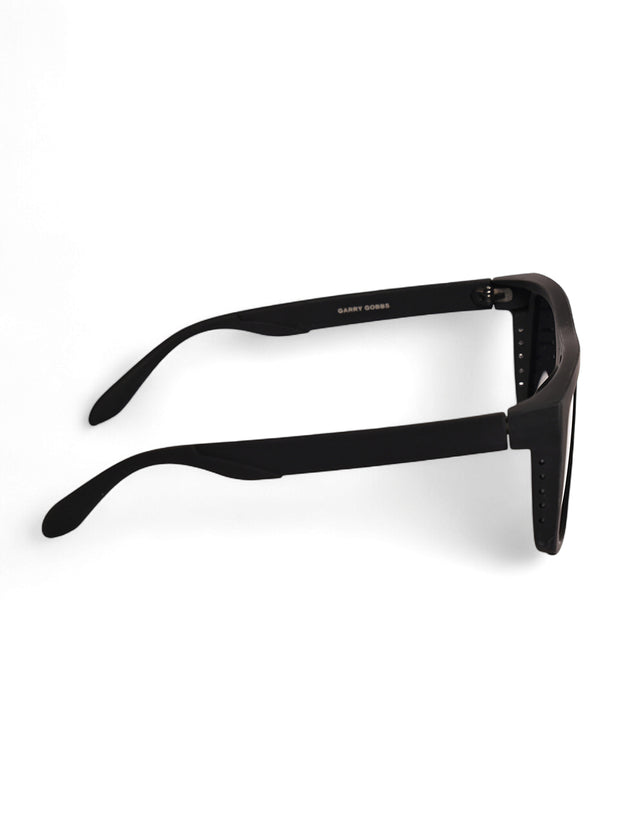 Black Square Sunglasses with UV Protection