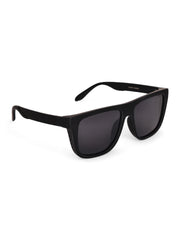 Black Square Sunglasses with UV Protection