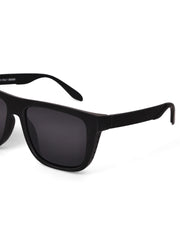Black Square Sunglasses with UV Protection