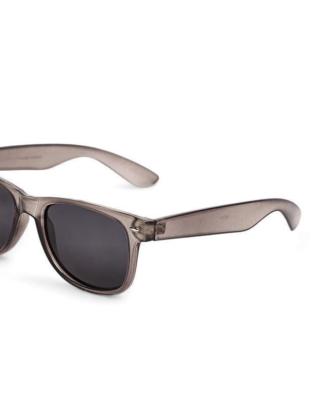 Classic Grey Wayfarer UV-Protected Sunglasses for Men & Women