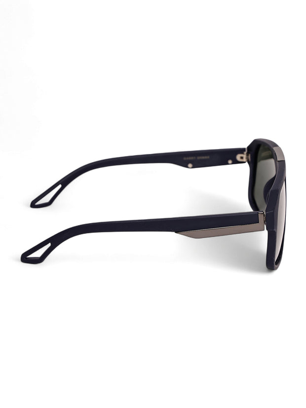 Blue Aviator Square Polarized Sunglasses for Men & Women