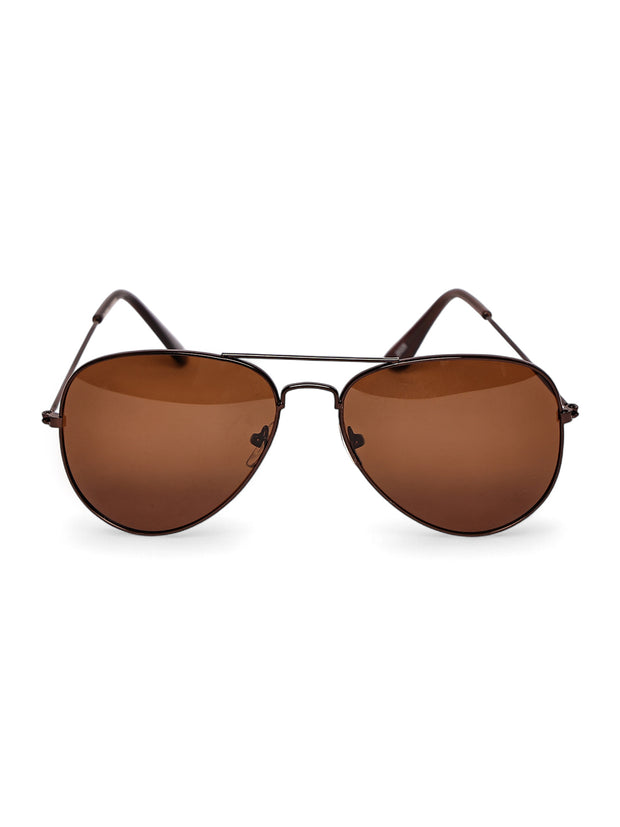 Classic Full-Rim Polorized Aviator Sunglasses