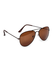 Classic Full-Rim Polorized Aviator Sunglasses