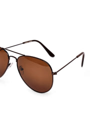 Classic Full-Rim Polorized Aviator Sunglasses