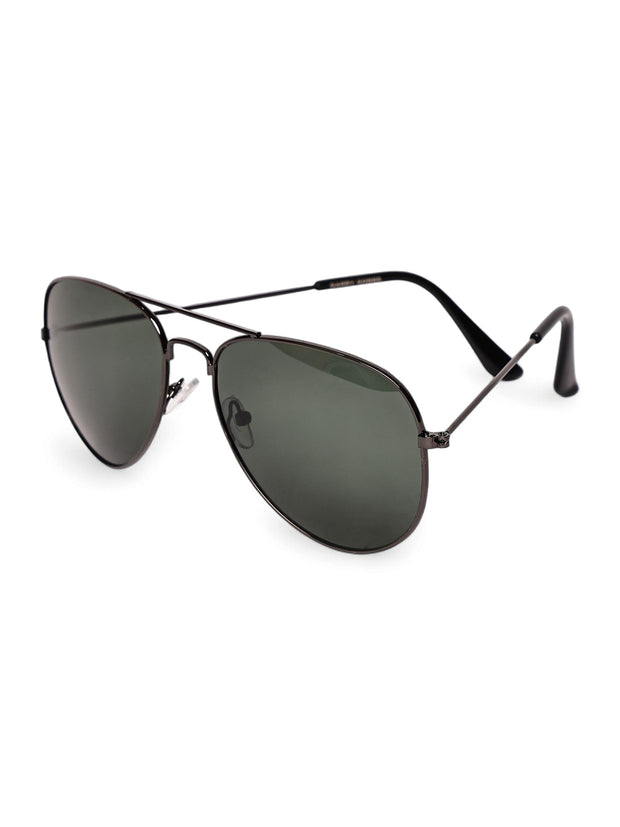 Classic Full-Rim Polorized Aviator Sunglasses