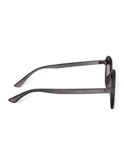 Classic Grey UV-Protected Gradient Square Sunglasses for Unisex