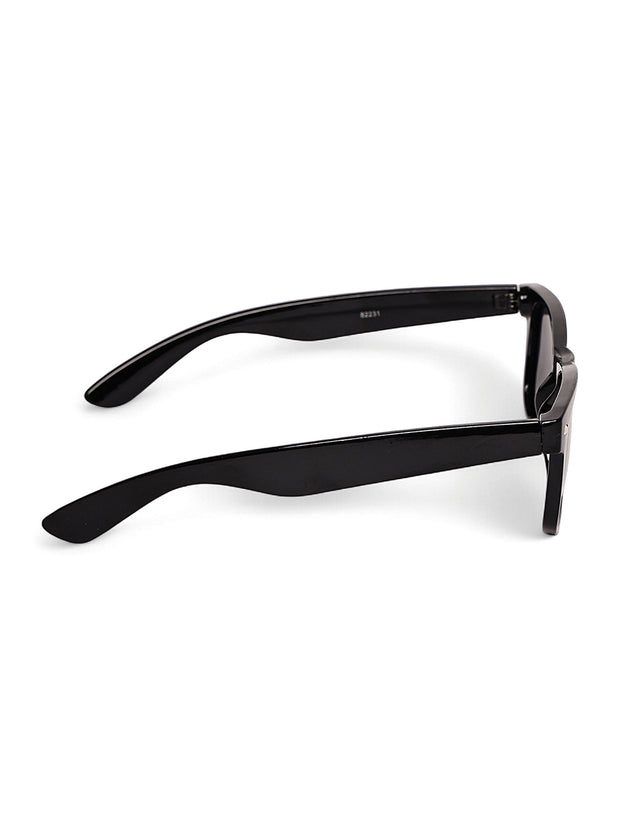 Classic Black Wayfarer UV-Protected Sunglasses for Men & Women