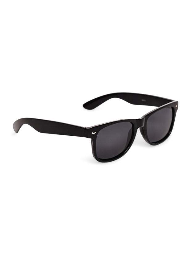 Classic Black Wayfarer UV-Protected Sunglasses for Men & Women