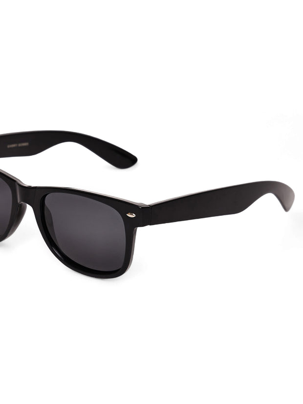 Classic Black Wayfarer UV-Protected Sunglasses for Men & Women