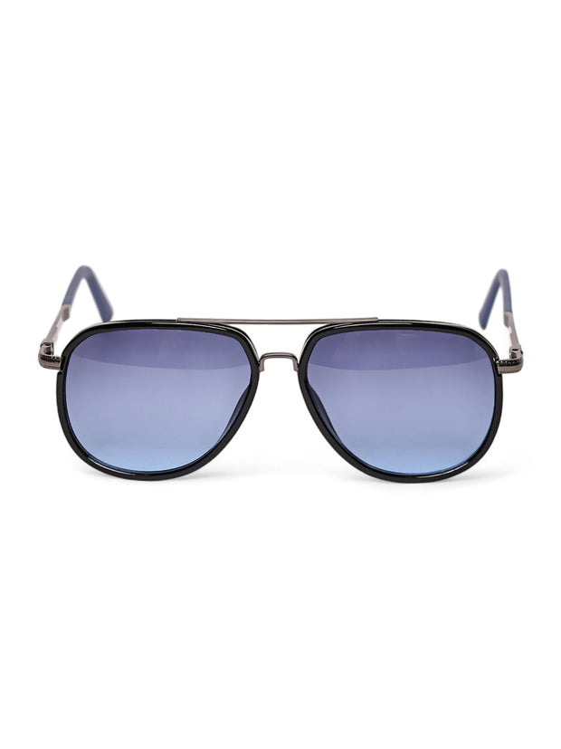 Stylish Unisex Blue Aviator Sunglasses