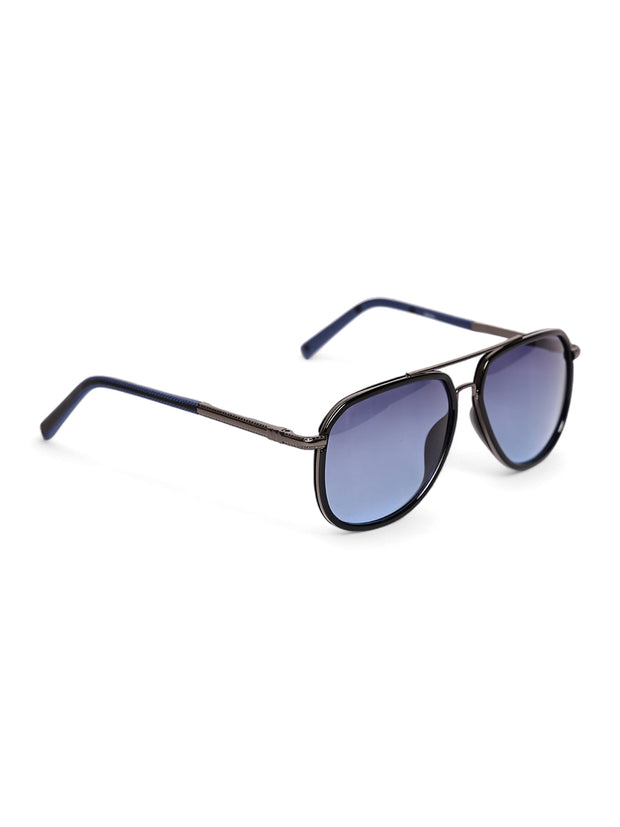 Stylish Unisex Blue Aviator Sunglasses