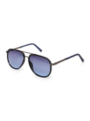 Stylish Unisex Blue Aviator Sunglasses