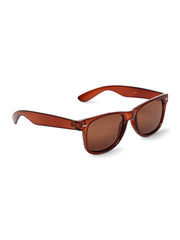 Classic Brown Wayfarer UV-Protected Sunglasses for Men & Women