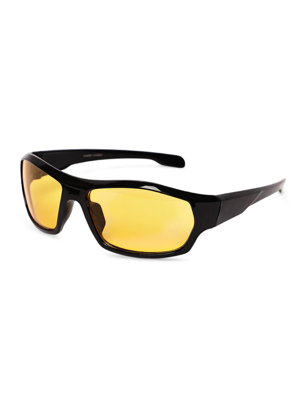 Night Vision Yellow Lens Driving Sunglasses For Unisex