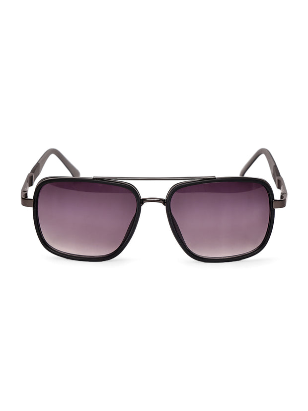 Grey Square UV-Protected Sunglasses