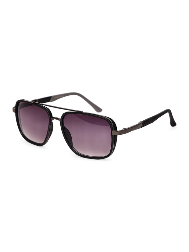 Grey Square UV-Protected Sunglasses