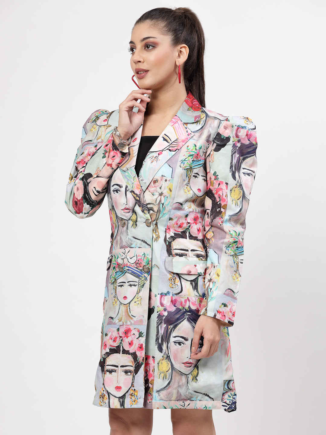Dress Multicolor Blazers Dresses Premium Diamond Multicolor Sequin